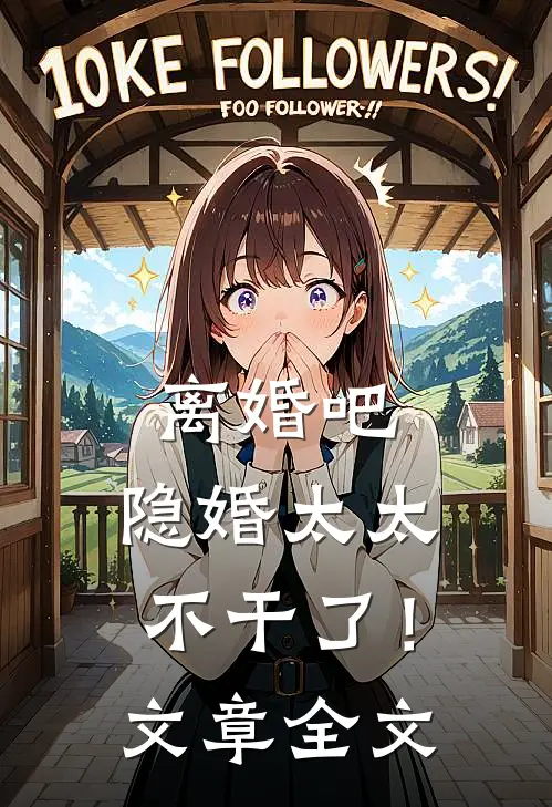 离婚吧，隐婚太太不干了！文章全文