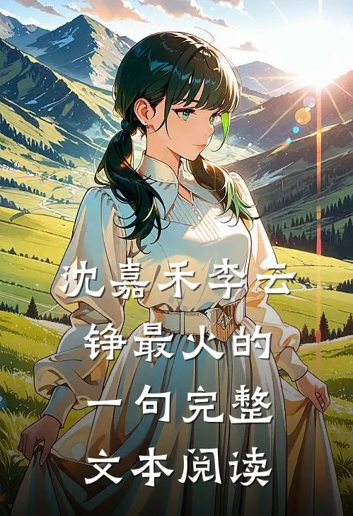 沈嘉禾李云铮最火的一句完整文本阅读