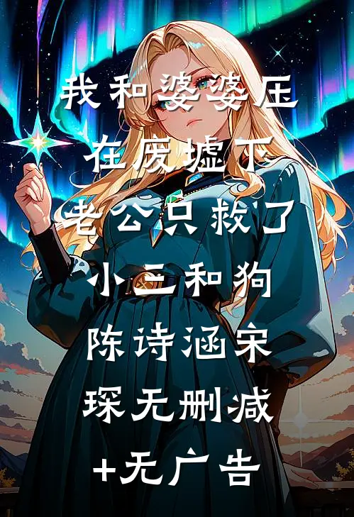 我和婆婆压在废墟下，老公只救了小三和狗陈诗涵宋琛无删减+无广告