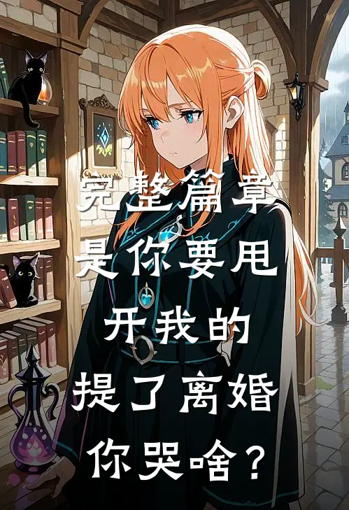 完整篇章是你要甩开我的，提了离婚你哭啥？