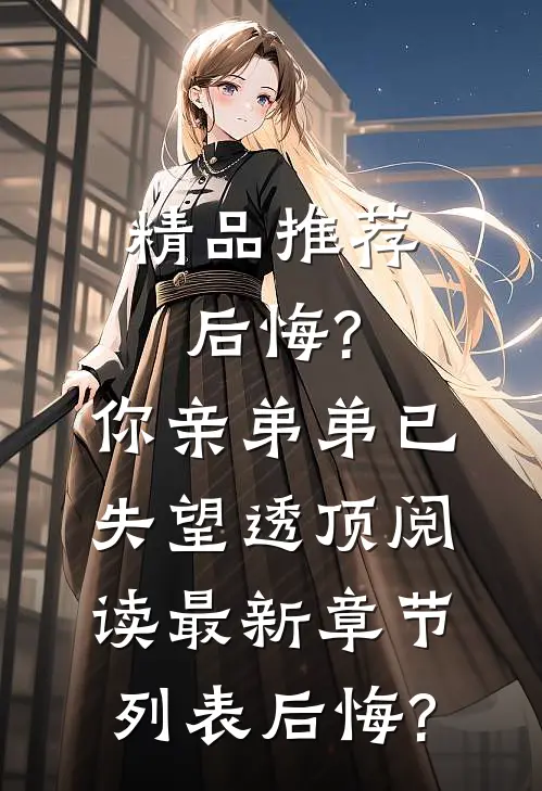 精品推荐后悔?你亲弟弟已失望透顶阅读最新章节列表_后悔?
