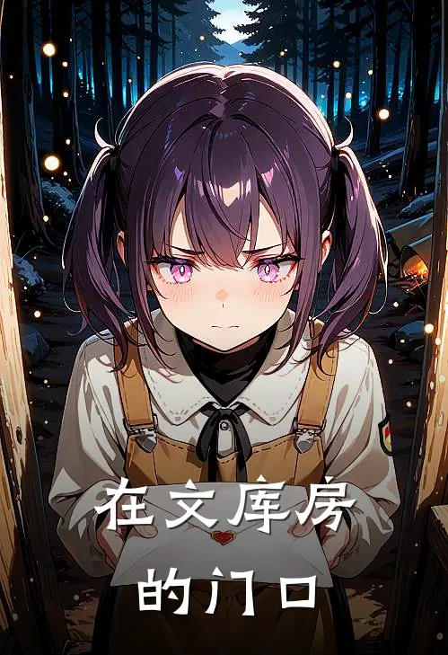 在文库房的门口
