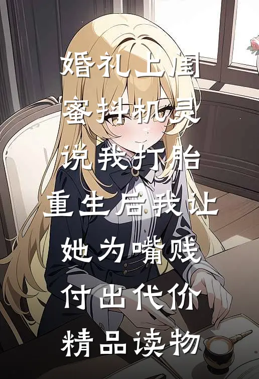 婚礼上闺蜜抖机灵说我打胎，重生后我让她为嘴贱付出代价精品读物