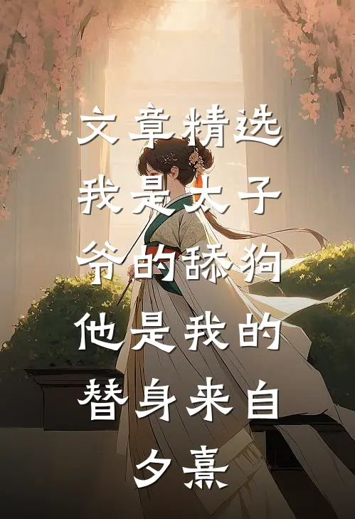 文章精选我是太子爷的舔狗,他是我的替身来自:夕熹
