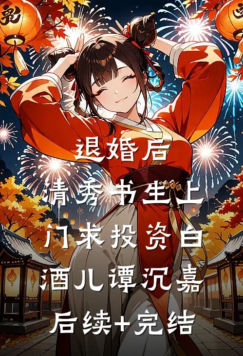退婚后，清秀书生上门求投资白酒儿谭沉嘉后续+完结