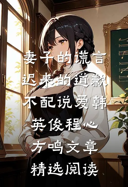 妻子的谎言:迟来的道歉不配说爱韩英俊程心方鸣文章精选阅读