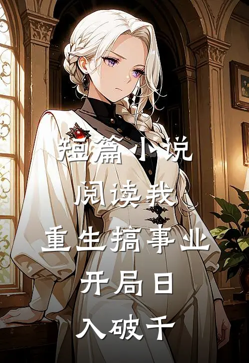 短篇小说阅读我，重生搞事业，开局日入破千