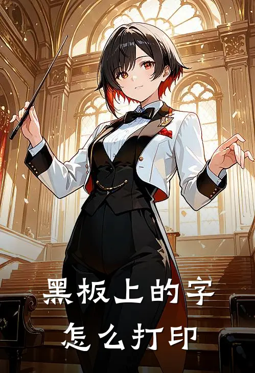 黑板上的字怎么打印