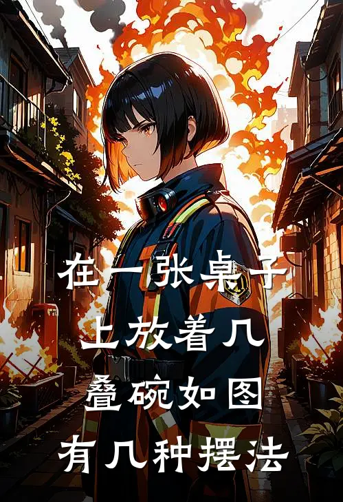 在一张桌子上放着几叠碗如图,有几种摆法