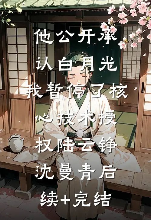 他公开承认白月光，我暂停了核心技术授权陆云铮沈曼青后续+完结