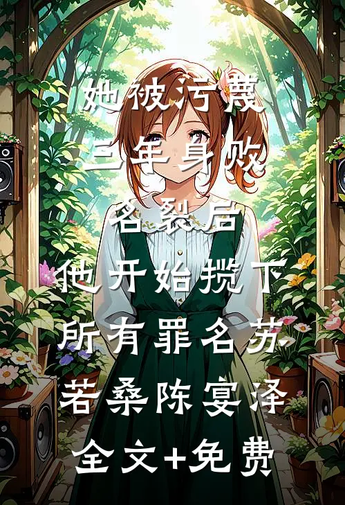她被污蔑三年身败名裂后，他开始揽下所有罪名苏若桑陈宴泽全文+免费