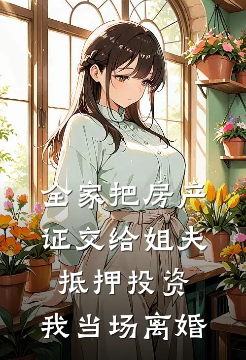 全家把房产证交给姐夫抵押投资，我当场离婚