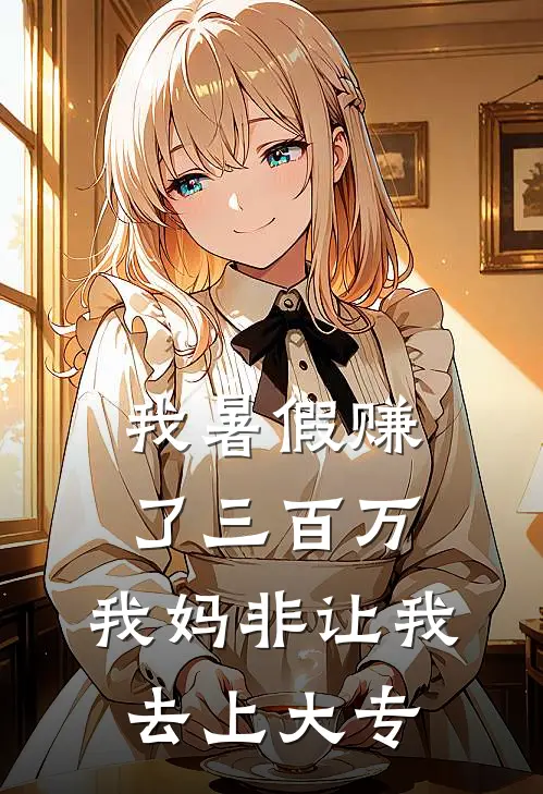 我暑假赚了三百万,我妈非让我去上大专可以吗