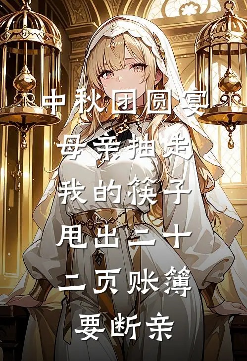 中秋团圆宴母亲抽走我的筷子，甩出二十二页账簿要断亲