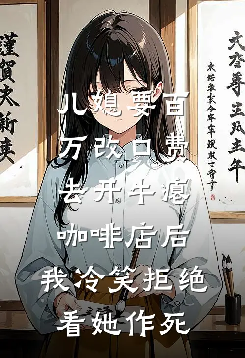 儿媳要百万改口费去开牛瘪咖啡店后，我冷笑拒绝看她作死