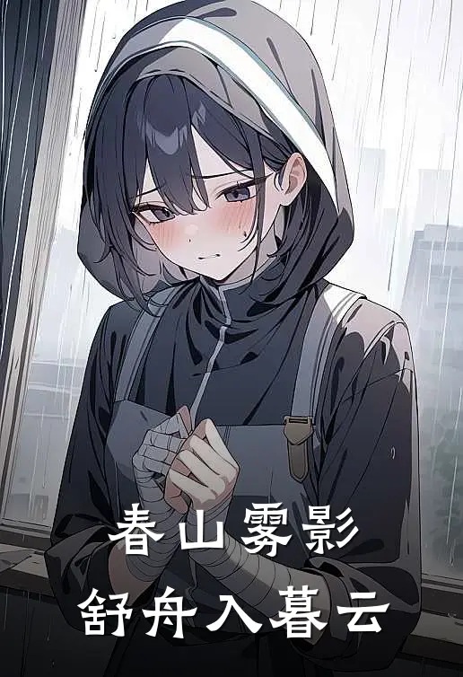 春山雾影，舒舟入暮云