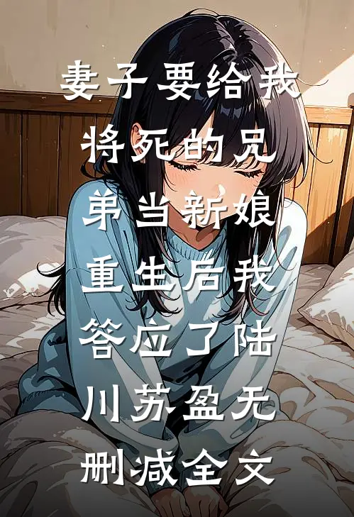 妻子要给我将死的兄弟当新娘，重生后我答应了陆川苏盈无删减全文