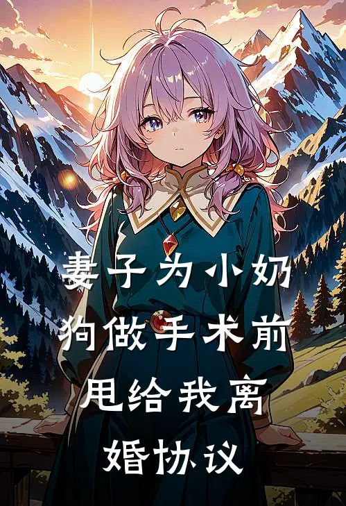 妻子为小奶狗做手术前，甩给我离婚协议
