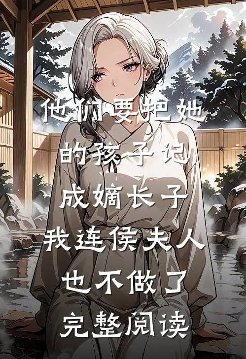 他们要把她的孩子记成嫡长子，我连侯夫人也不做了完整阅读
