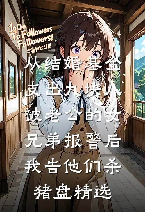 从结婚基金支出九块八被老公的女兄弟报警后，我告他们杀猪盘精选