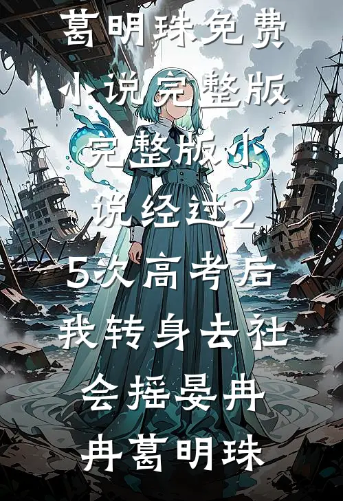 经过2.5次高考后，我转身去社会摇晏冉冉葛明珠免费小说完整版_完整版小说经过2.5次高考后，我转身去社会摇晏冉冉葛明珠