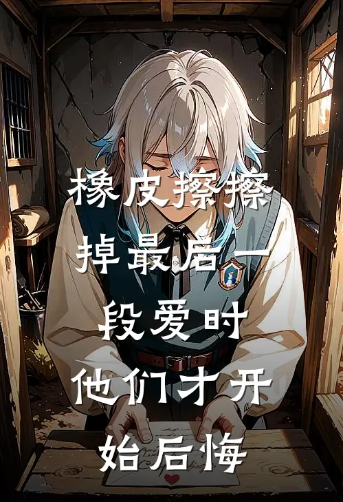 橡皮擦擦掉最后一段爱时，他们才开始后悔