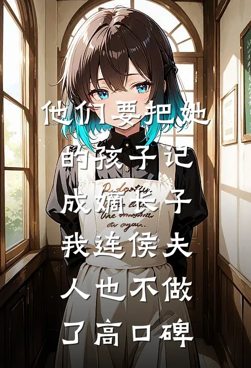 他们要把她的孩子记成嫡长子，我连侯夫人也不做了高口碑