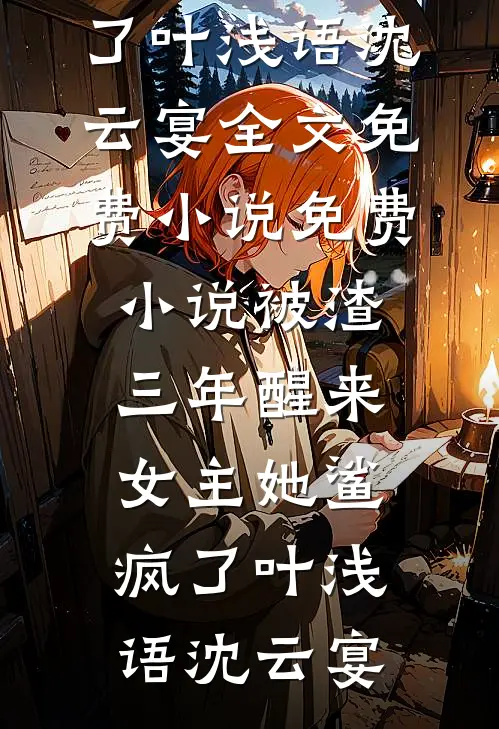 被渣三年醒来，女主她鲨疯了叶浅语沈云宴全文免费小说_免费小说被渣三年醒来，女主她鲨疯了(叶浅语沈云宴)