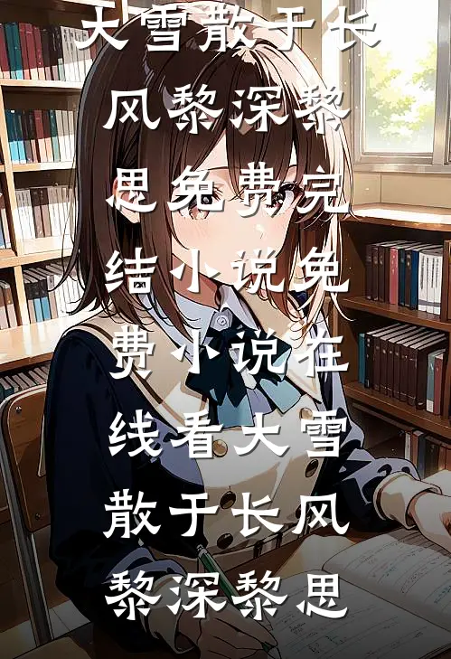 大雪散于长风黎深黎思免费完结小说_免费小说在线看大雪散于长风黎深黎思