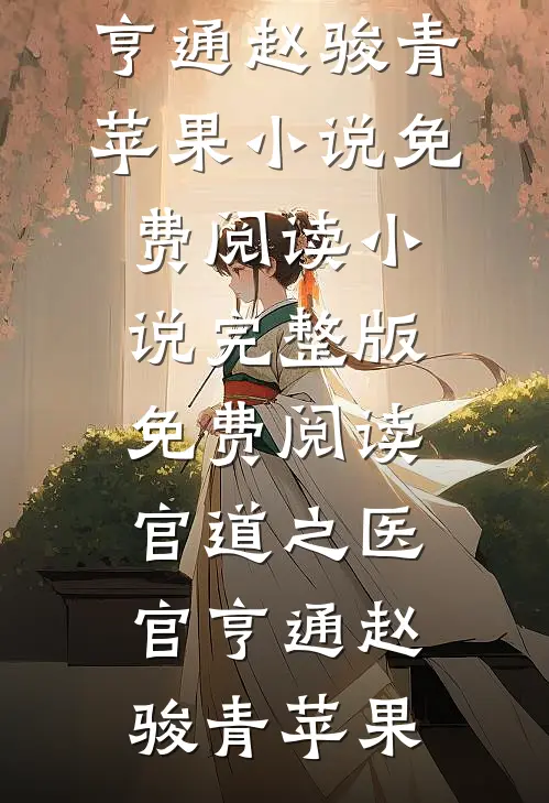 官道之医官亨通赵骏青苹果小说免费阅读_小说完整版免费阅读官道之医官亨通赵骏青苹果