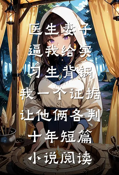 医生妻子逼我给实习生背锅，我一个证据让他俩各判十年短篇小说阅读
