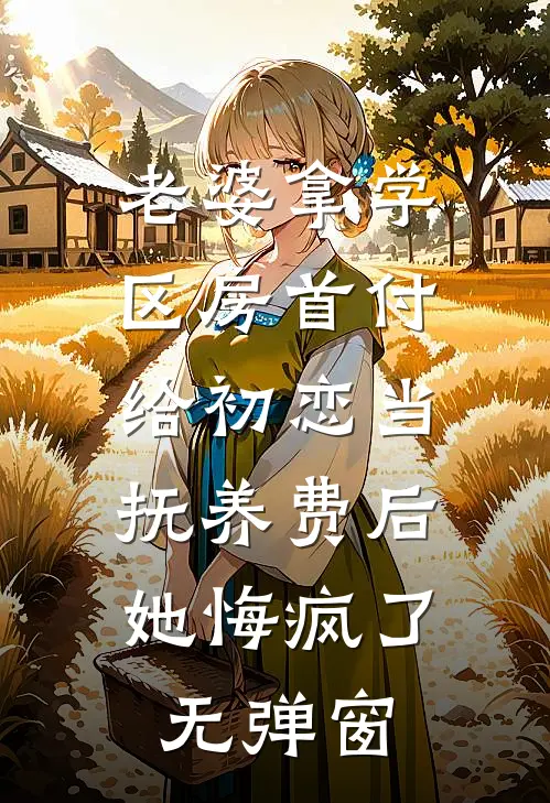 老婆拿学区房首付给初恋当抚养费后，她悔疯了无弹窗