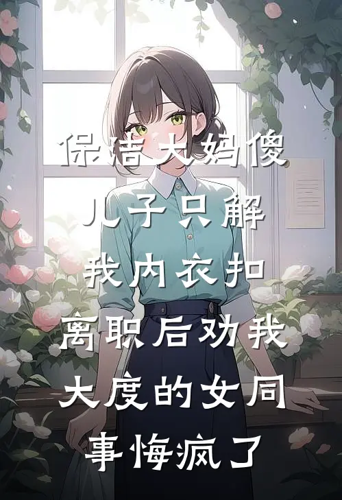 保洁大妈傻儿子只解我内衣扣，离职后劝我大度的女同事悔疯了