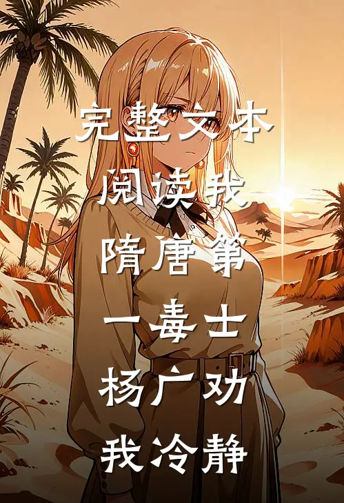 完整文本阅读我，隋唐第一毒士，杨广劝我冷静
