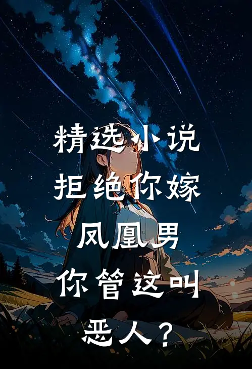 精选小说拒绝你嫁凤凰男，你管这叫恶人？