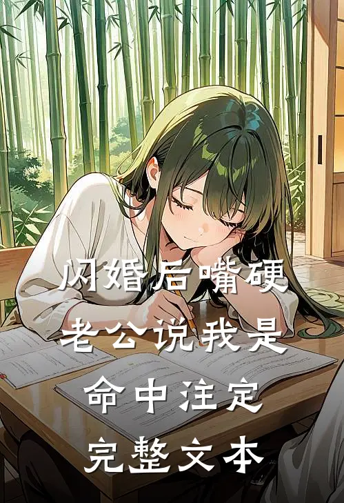 闪婚后嘴硬老公说我是命中注定完整文本