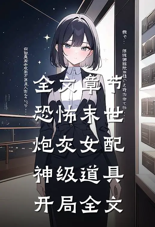 全文章节恐怖末世炮灰女配神级道具开局全文