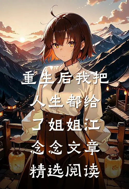 重生后我把人生都给了姐姐江念念文章精选阅读