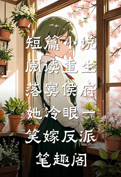 短篇小说阅读重生落寞侯府,她冷眼一笑嫁反派笔趣阁
