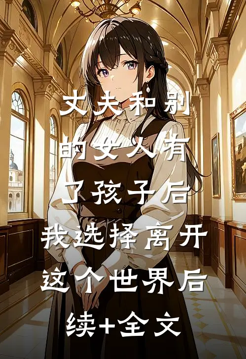 丈夫和别的女人有了孩子后，我选择离开这个世界后续+全文