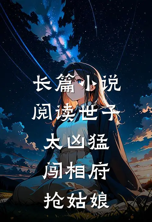 长篇小说阅读世子太凶猛：闯相府抢姑娘