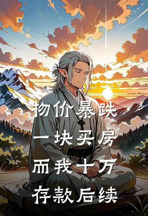 物价暴跌,一块买房而我十万存款后续会怎样